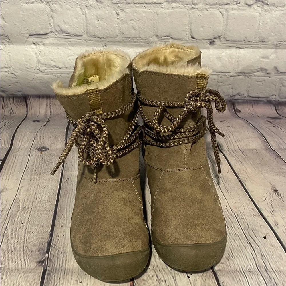 Eddie Bauer Suede Winter Boots Sz 6.5
